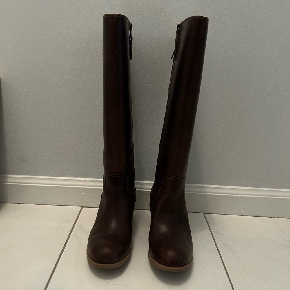 Clarks Brown Riding Boots | Maypearl Viola - Picture 6 of 6